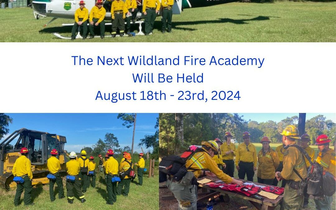 FREE Wildland Firefighter Academy To Be Held August 18th – 23rd, 2024